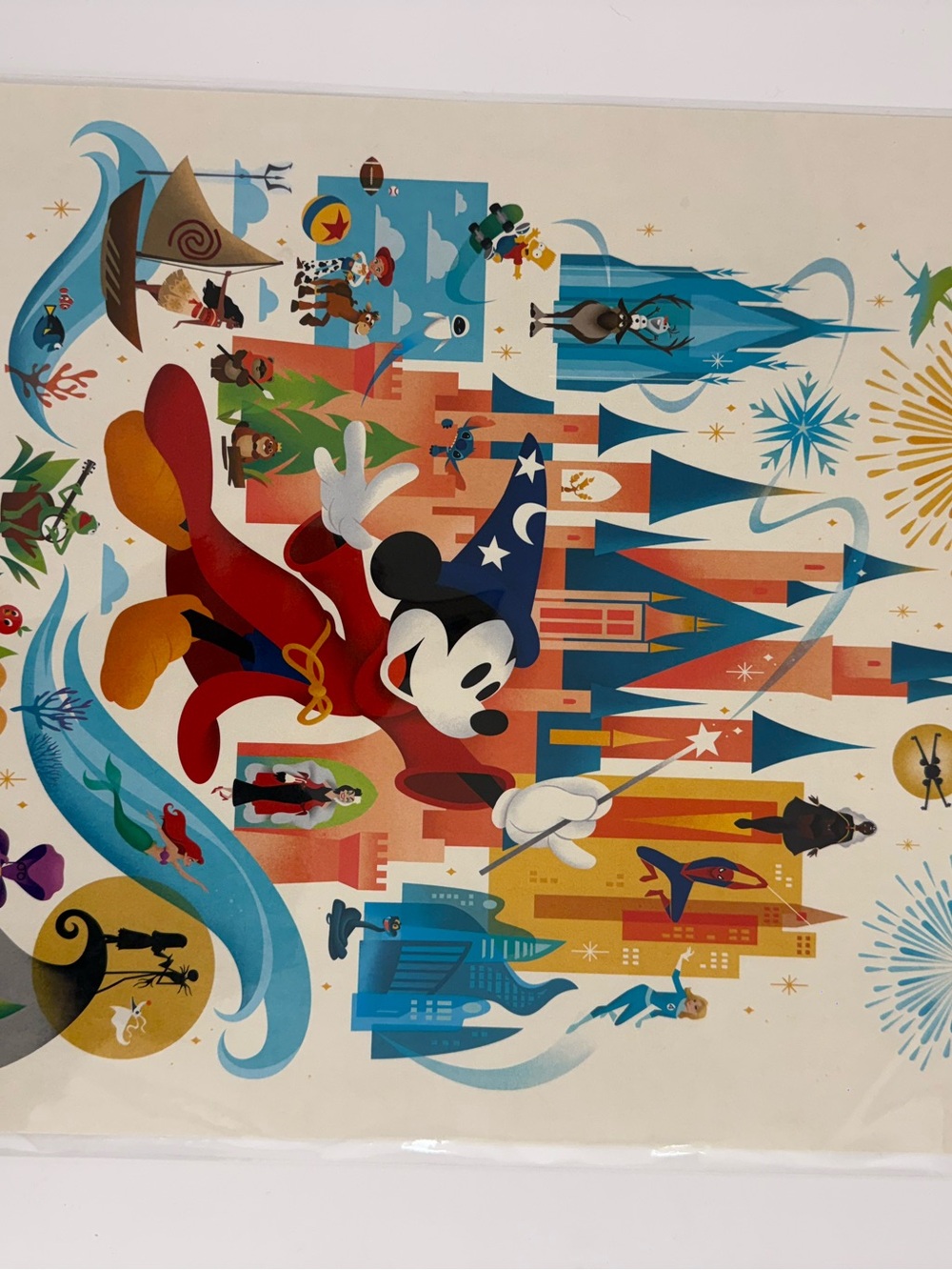 D23 Expo 2026 Sorcerer Mickey Commemorative poster - Picture 10 of 11